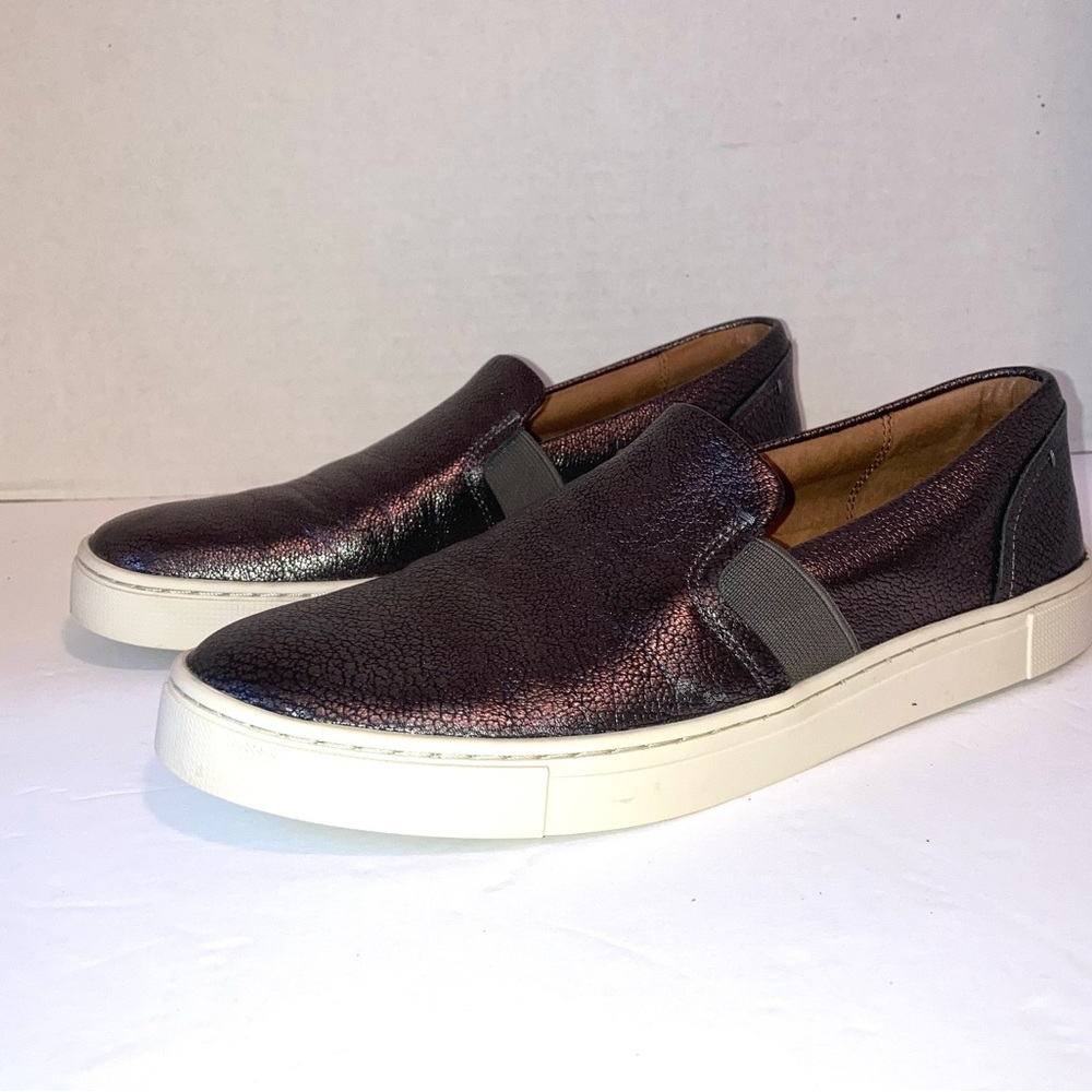 FRYE Women’s Slip On Pewter Size 7 Sneakers Shoes